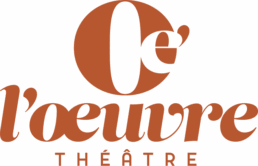 LOGO THEATRE DE L OEUVRE MARRON uai