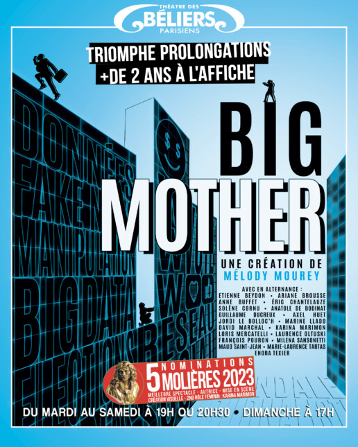 Big Mother - de Mélody Mourey - Théâtre des Béliers Parisiens