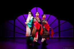 Mulan, un conte moderne et musical À partir de 5 ans Écrit par Guillaume Bouchède et Frédéric Chevaux Mis en scène par Guillaume Bouchède, MOLIÈRE du jeune public 2025 Theatre des Beliers