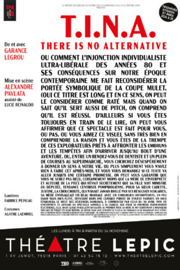 TINA au theatre Lepic