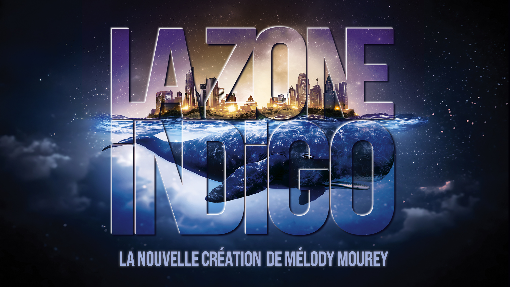 la zone indigo - la nouvelle création de Mélody Mourey, à l'affiche au Theatre des Béliers Parisiens à partir de janvier 2026.