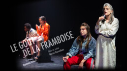LE GOUT DE LA FRAMBOISE - Theatre des beliers- nouveau spectacle - De : Raphaële Volkoff Mise en scène : Martin Darondeau Avec : Laura Authier, Benoit Blanc, Machita Daly, Octavie Durand, Nanou Garcia, Raphaële Volkoff