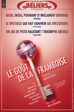 LE GOUT DE LA FRAMBOISE - Theatre des beliers- nouveau spectacle - De : Raphaële Volkoff Mise en scène : Martin Darondeau - Avec : Laura Authier, Benoit Blanc, Machita Daly, Octavie Durand, Nanou Garcia, Raphaële Volkoff